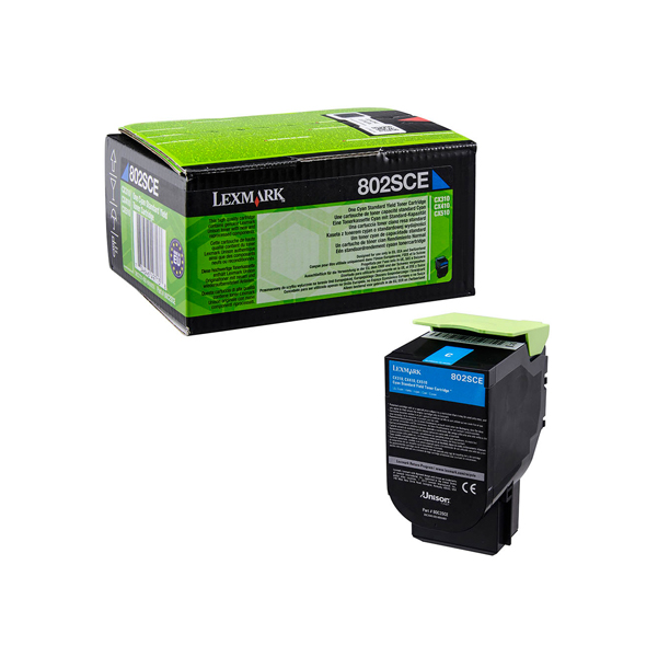  Lexmark - Toner - Ciano - 80C2SCE - 2.000 pag 