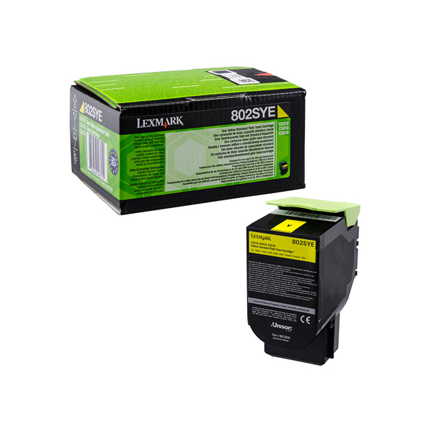  Lexmark - Toner - Giallo - 80C2SYE - 2.000 pag 