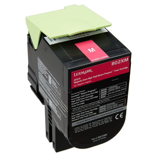  Lexmark - Toner - Magenta - 80C2XM0 - return program - 4.000 pag 
