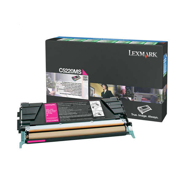  Lexmark - Toner - Magenta - C5220MS - return program - 3.000 pag 