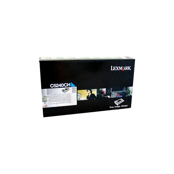  Lexmark - Toner - Ciano - C5240CH - return program - 5.000 pag 