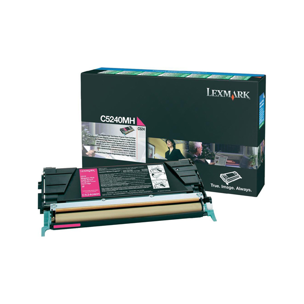  Lexmark - Toner - Magenta - C5240MH - return program - 5.000 pag 
