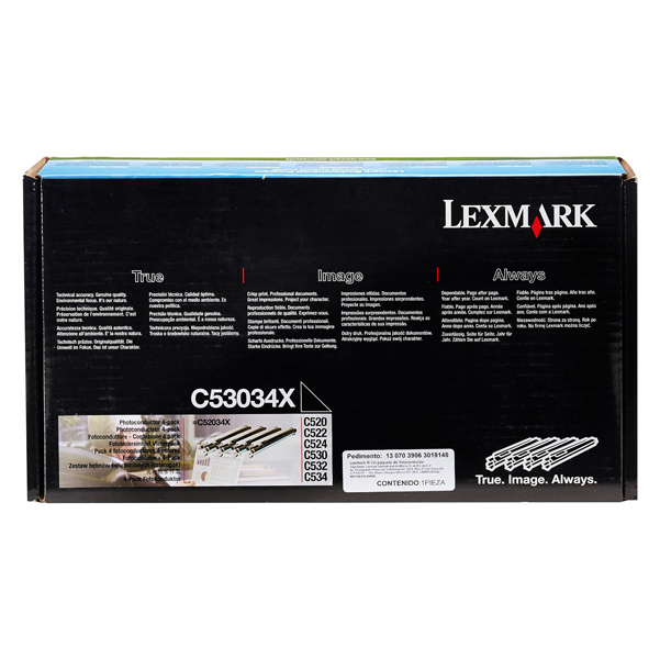  Lexmark - Unità Fotoconduttore - Nero/Ciano/Magenta/Giallo - C53034X - 80.000 pag 