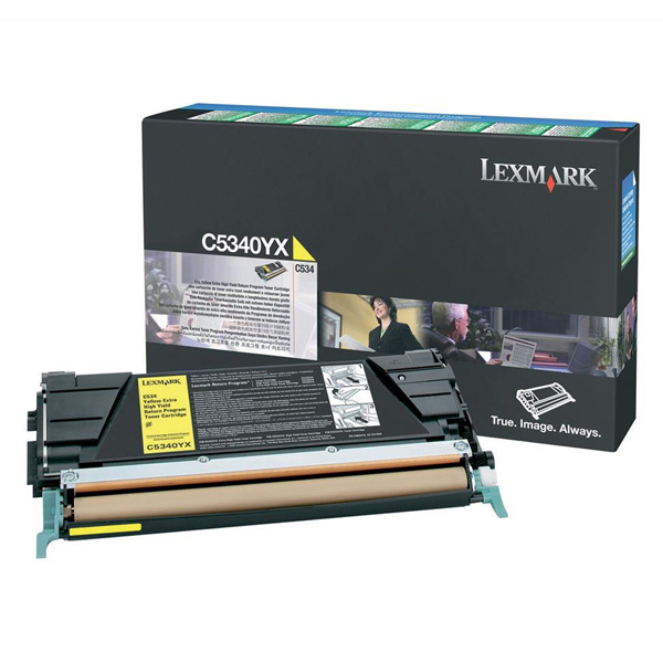  Lexmark - Toner - Giallo - C5340YX - return program - 7.000 pag 