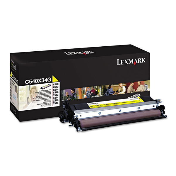  Lexmark - Developer unit - Giallo - C540X34G - 30.000 pag 