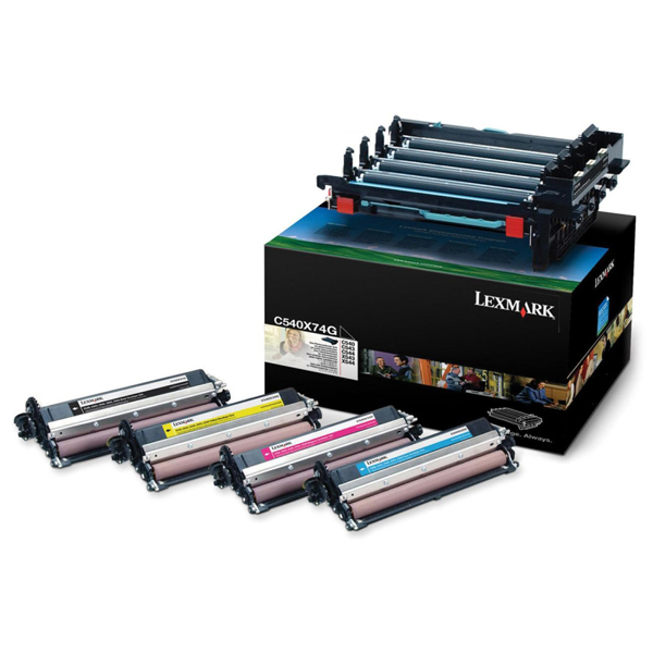  Lexmark - Imaging Kit - Nero/colore - C540X74G - 30.000 pag 