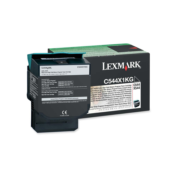  Lexmark - Toner - Nero - C544X1KG - return program - 6.000 pag 