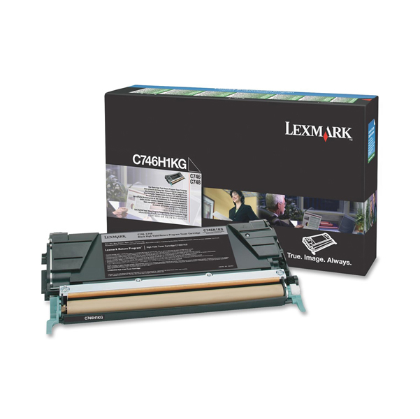  Lexmark - Toner - Nero - C746H1KG - return program - 12.000 pag 
