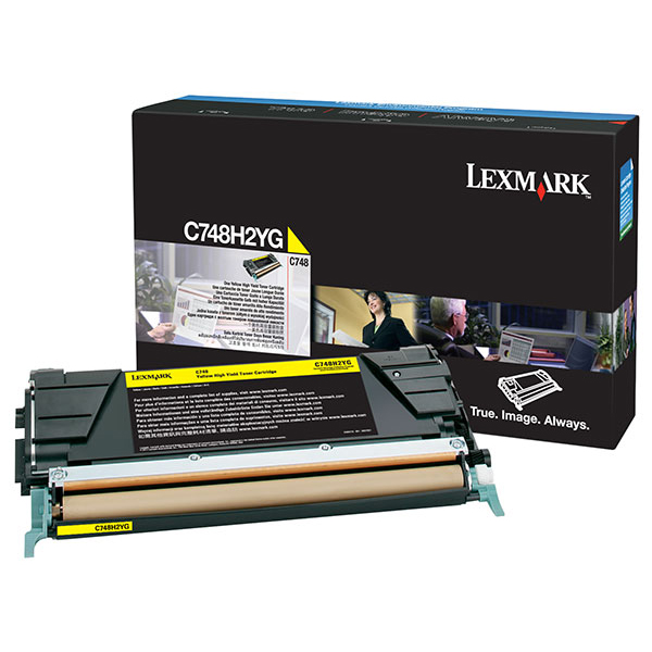  Lexmark - Toner - Giallo - C748H2YG - non return program - 10.000 pag 