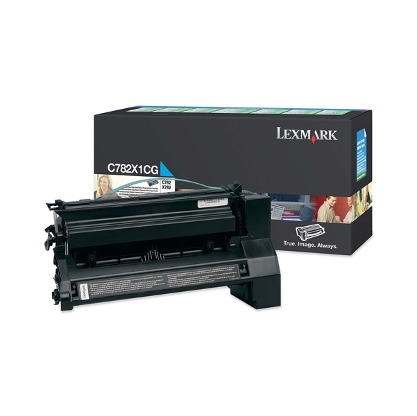  Lexmark - Toner - Ciano - C782X1CG - return program - 15.000 pag 