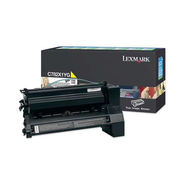  Lexmark - Toner - Giallo - C782X1YG - return program - 15.000 pag 