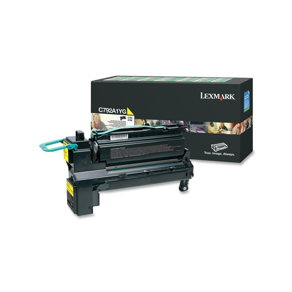  Lexmark - Toner - Giallo - C792A1YG - return program - 6.000 pag 