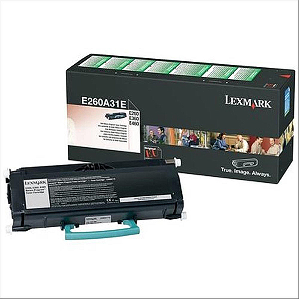  Lexmark - Toner - Nero - E260A31E - non return program - 3.500 pag 