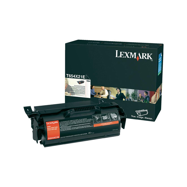  Lexmark - Toner - Nero - T654X21E - non return program - 36.000 pag 
