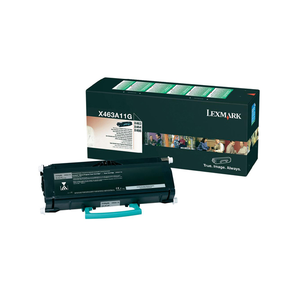  Lexmark - Toner - Nero - X463A11G - non return program - 3.500 pag 
