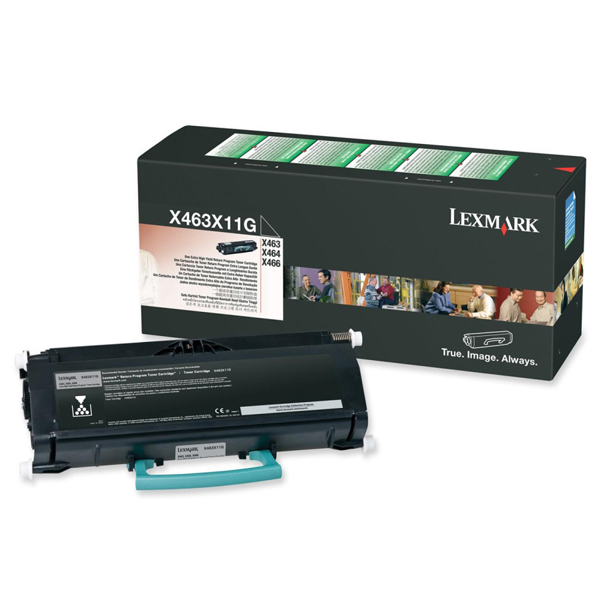  Lexmark - Toner - Nero - X463X11G - return program - 15.000 pag 