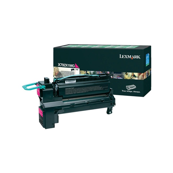  Lexmark - Toner - Magenta - X792X1MG - return program - 20.000 pag 