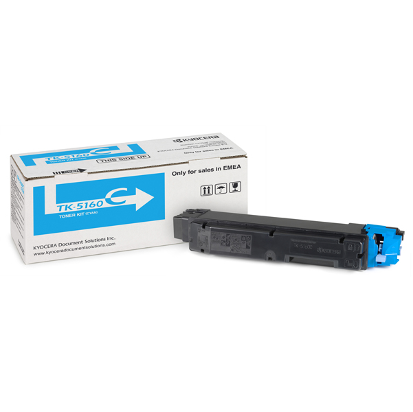  Kyocera - Toner - Ciano - TK-5160C - 1T02NTCNL0 - 12.000 pag 