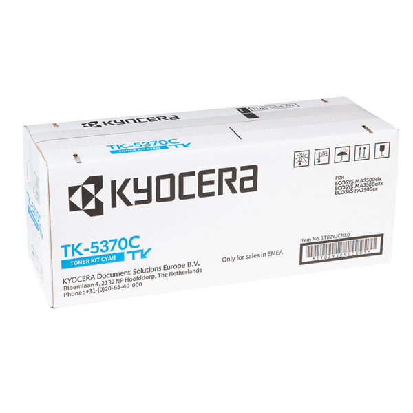  Kyocera - Toner - Ciano - TK-5370 - 1T02YJCNL0 -5.000 pag 