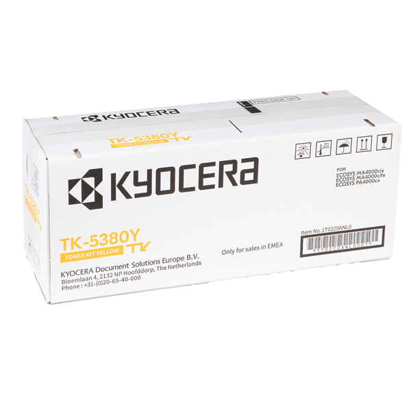 Kyocera - Toner - Giallo - TK-5380 - 1T02Z0ANL0 -10.000 pag 