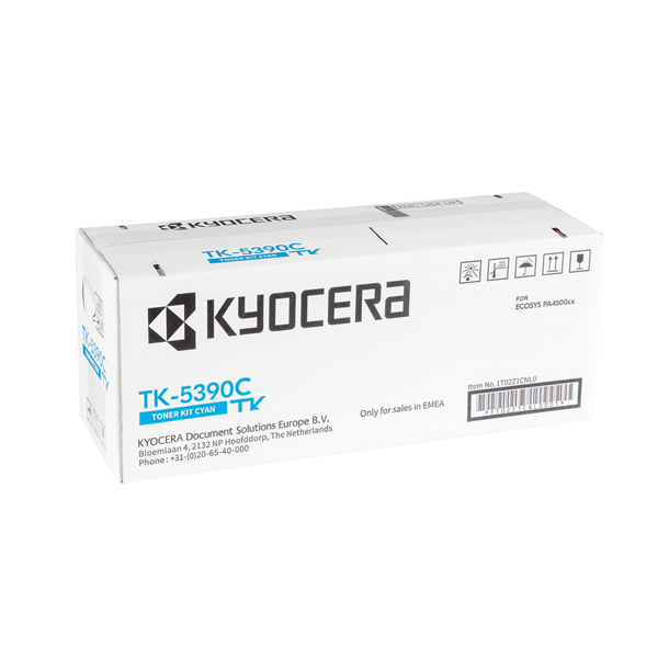  Kyocera - Toner - Ciano - TK-5390 - 1T02Z1CNL0 -13.000 pag 