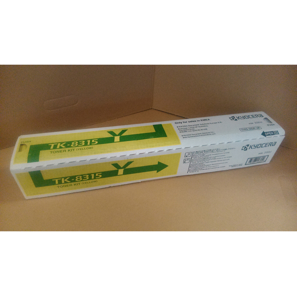  Kyocera - Toner - Giallo - TK-8315Y - 1T02MVANL0 - 6.000 pag 