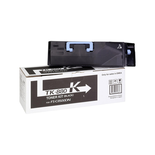  Kyocera - Toner - Nero - TK-880K - 1T02KA0NL0 - 25.000 pag 