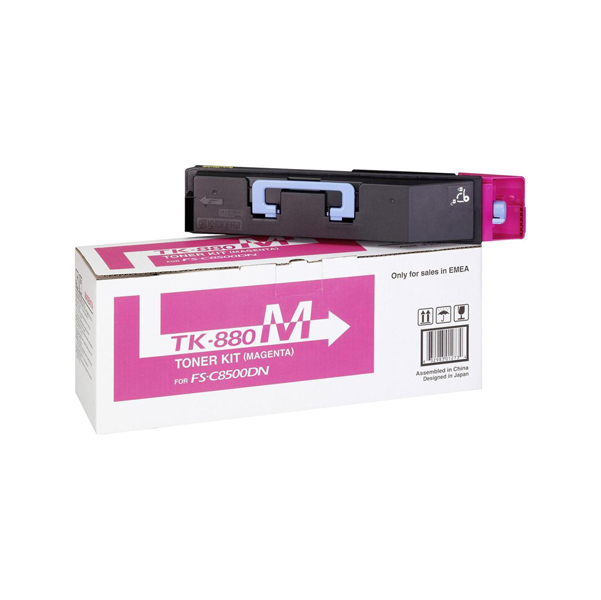  Kyocera - Toner - Magenta - TK-880M - 1T02KABNL0 - 18.000 pag 