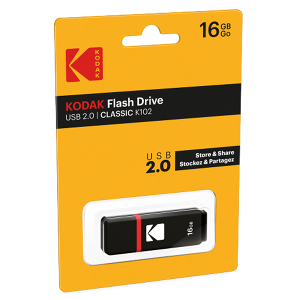  Kodak - Memoria Usb 2.0 - EKKMMD16GK102 - 16GB 