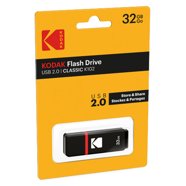  Kodak - Memoria Usb 2.0 - EKKMMD32GK102 - 32GB 
