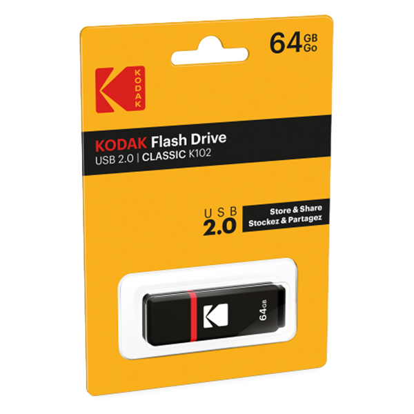  Kodak - Memoria Usb 2.0 - EKKMMD16GK102 - 64GB 