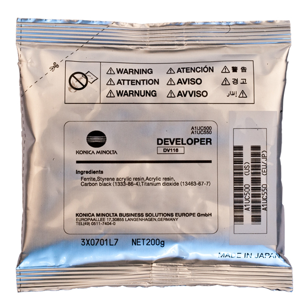  DEVELOPER PER BIZHUB 185 (55.000 stampe -DV-116 