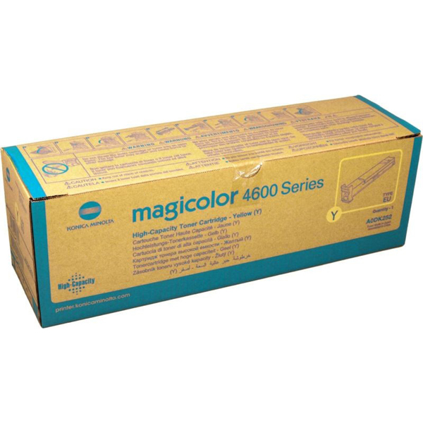 Konica Minolta - Toner - Giallo - A0DK252 - 8.000 pag 