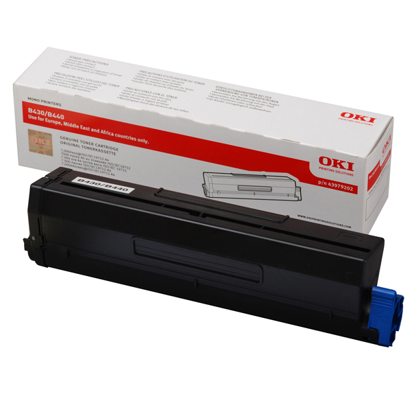  Oki - Toner - Nero - B430/B440 - 43979202 - 7.000 pag 