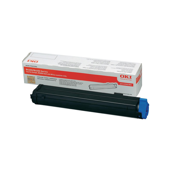  Oki - Toner - Nero - B4400 B4600 - 43502302 - 3.000 pag 