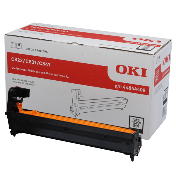  Oki - Tamburo - Nero - C822/831/841 - 44844408 - 30.000 pag 
