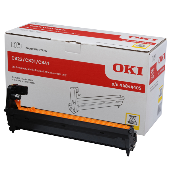  Oki - Tamburo - Giallo - C822/831/841 - 44844405 - 30.000 pag 