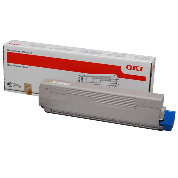  Oki - Toner - Giallo - C822 - 44844613 - 7.300 pag 