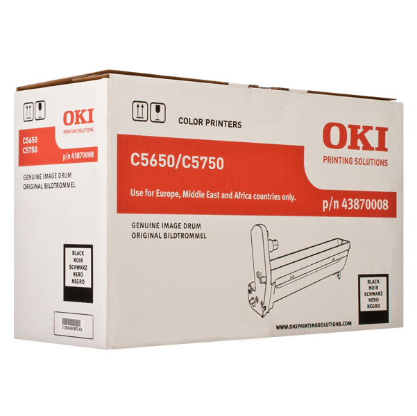  Oki - Tamburo - Nero - C5650/5750 - 43870008 - 20.000 pag 