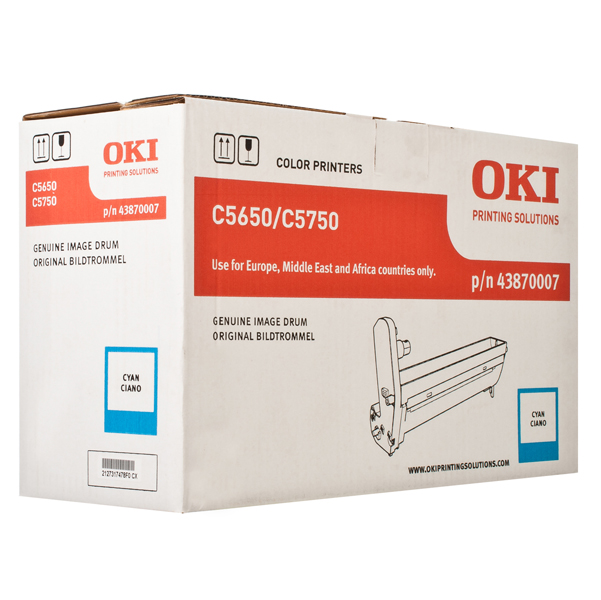  Oki - Tamburo - Ciano - C5650/5750 - 43870007 - 20.000 pag 