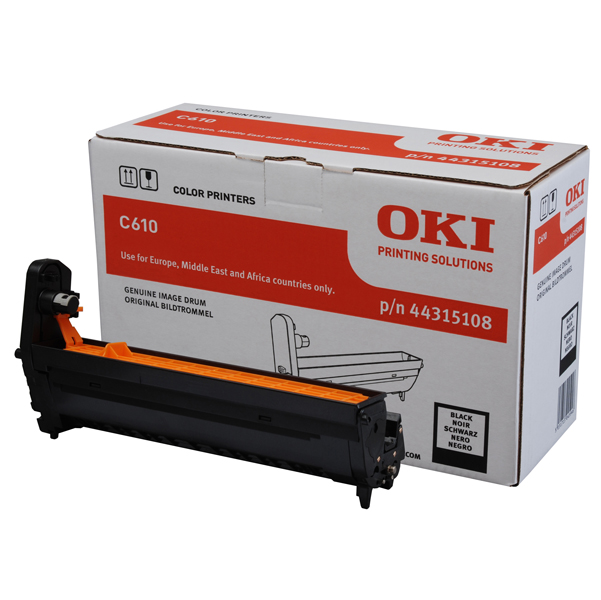  Oki - Tamburo - Nero - C610 - 44315108 - 20.000 pag 
