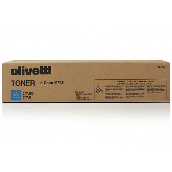  Olivetti - Toner - Ciano - B0536 - 12.000 pag 