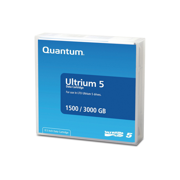  Quantum - Cartuccia dati LTO-5 Ultrium - 1,5 TB/3,0 TB - QUTU1500R 