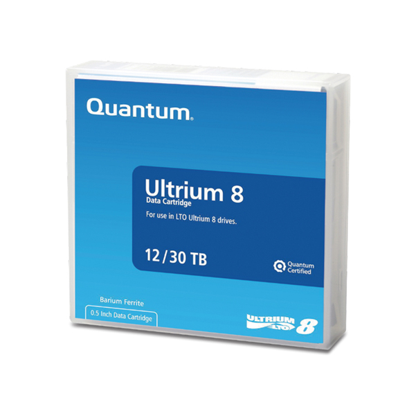  Quantum - Cartuccia dati LTO-8 Ultrium - 12TB / 30TB - QUTU12000R 