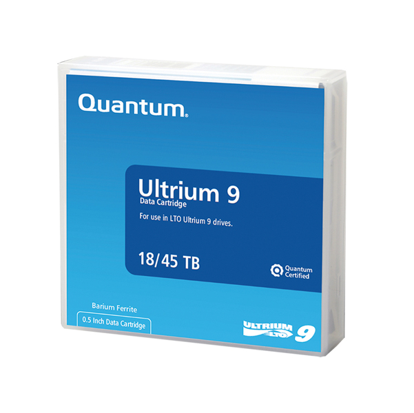  Quantum - Cartuccia dati LTO-9 Ultrium - 18TB / 45TB - QUTU18000R 