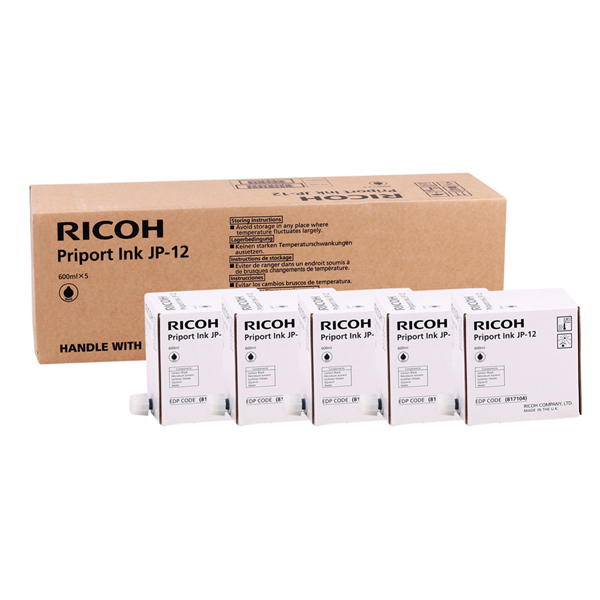  Ricoh - Cartuccia - Nero - 817104 - Scatola 5 pezzi 