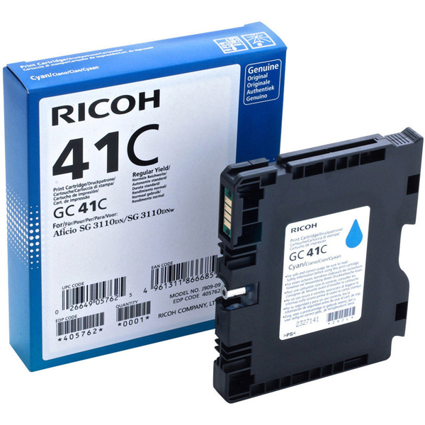  Ricoh - Toner - Ciano - 405762 - 2.200 pag 