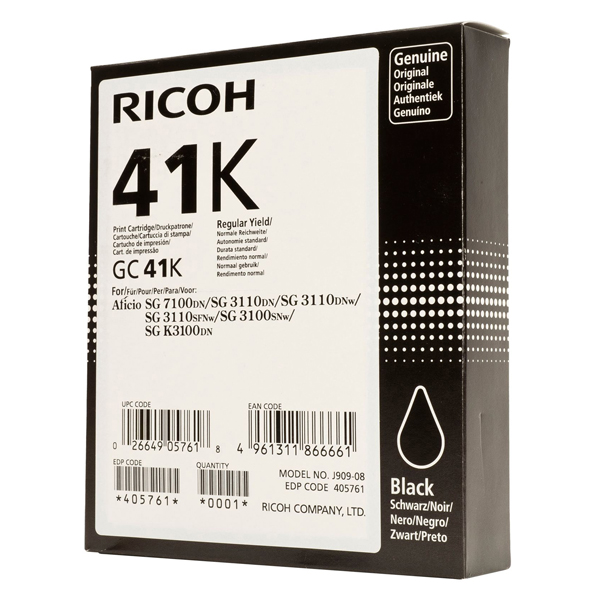  Ricoh - Toner - Nero - 405761 - 2.500 pag 