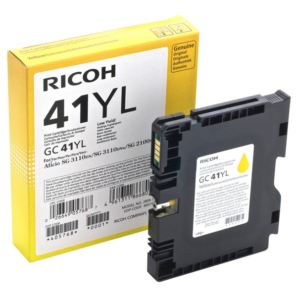  Ricoh - Toner - Giallo - 405768 - 600 pag 
