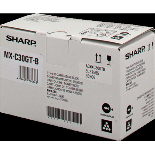  Sharp - Toner - Nero - MXC30GTB - 6.000 pag 